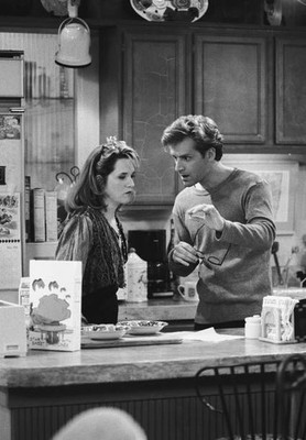 Lea Thompson as Caroline Duffy Malcolm Gets as Richard Karinsky Old Photo 5