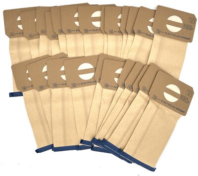 100 Vacuum Cleaner Bags for Electrolux Upright  | STYLE U, Type U