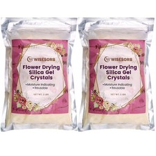 4 LBS Silica Gel Flower Drying Crystals Orange to Green Color Indicating Silica