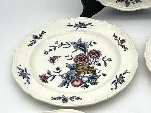 Set of 5 - WEDGWOOD Williamsburg Potpourri Bread & Butter Plates 6 1/2" - Picture 3 of 12