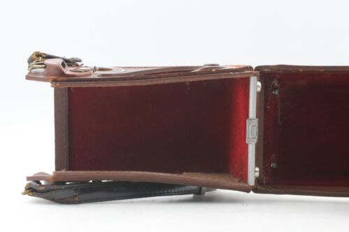Rare!【 Mint w/Strap 】 Rolleiflex 3.5F Vintage Leather Case Brown TLR From JAPAN - Picture 3 of 8