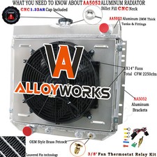 4 Rows Radiatorshroud Fan For 1963-1969 67 Ford Fairlane Mustang Mercury Comet 4 Rows Radiatorshroud Fan For 1963-1969 67 Ford Fairlane Mustang Mercury Comet