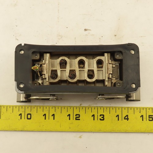 Weidmuller HDC-HSB-6BSOS Flange Mount Cam Lock Cable Receptacle 6P 400V - Picture 7 of 8