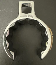 VINTAGE WRIGHT TOOL 1091 1/2” Dr 1-13/16” FLARE NUT CROWFOOT WRENCH 12-POINT SAE