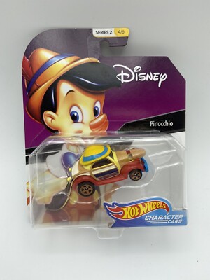 Hot Wheels Disney Character Cars Series 2 Complete Set of 6 1/64