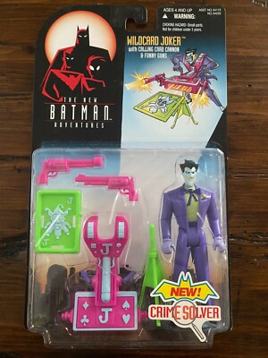New Batman Adventures WILDCARD JOKER Crime Solver Figure Unopened
