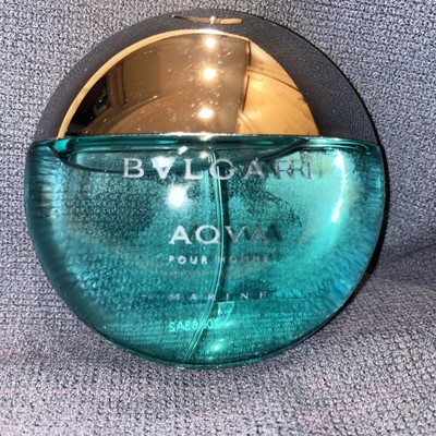 BVLGARI AQVA POUR HOMME 100 ML EAU DE TOILETTE BULGARI AQUA Letzter Flacon Rar