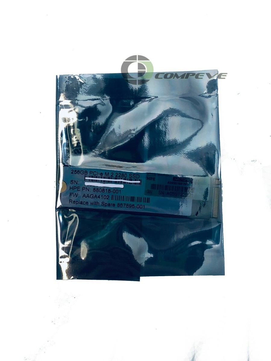 HP Toshiba KXG50ZNV256G 256GB PCI-e M.2 SSD 880818-001 867896-001