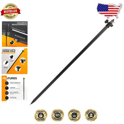 Rugged 8.2FT GPS Telescopic Pole for Engineers - Lightweight and Durable
