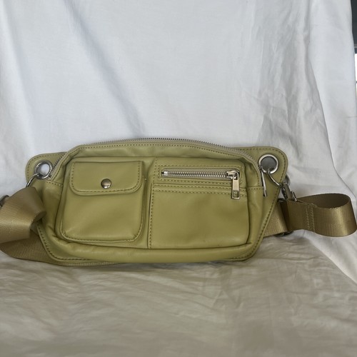 Hvisk Bags: Brillay Crossbody Belt Bag- Lime Green