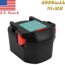 12V 4000mAh Ni-MH Battery For Ridgid 13025200...