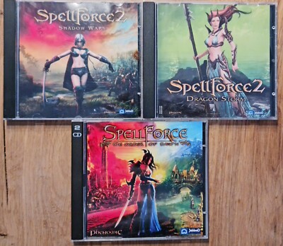 3 Spellforce PC Shadow Wars | Dragon Storm | The Order of Dawn