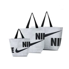 Nike Reusable Shopping Bag Tote Eco Gift aesthetic shopper Grocery Laundry 3type