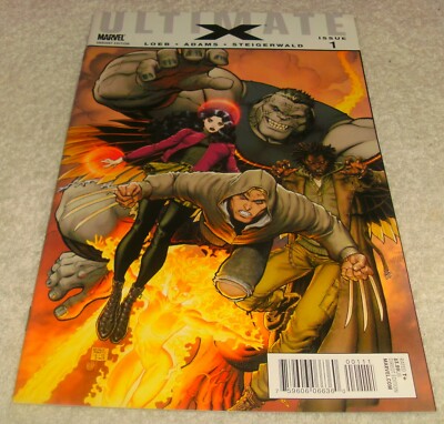 MARVEL COMICS ULTIMATE X # 1 VF+ 1st JIMMY HUDSON VARIANT