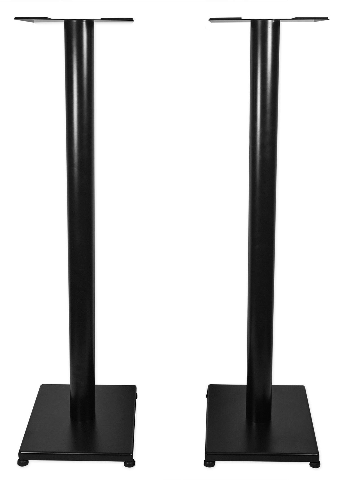 Rockville 37” Black Steel Studio Monitor Speaker Stands For Rockville APM8W