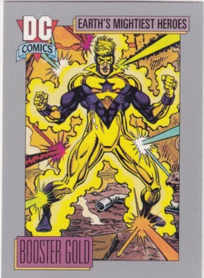 DC Comics 1991 Earth's Mightiest Heores No. 38 Booster Gold