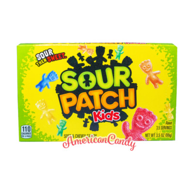 3x 99g Sour Patch Kids Original, watermelon und Xtreme (freie Wahl) (43,74/kg)