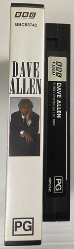 Dave Allen VHS Video Cassette Tape PAL PG 1994 Comedy Sketches Vintage - Picture 13 of 24