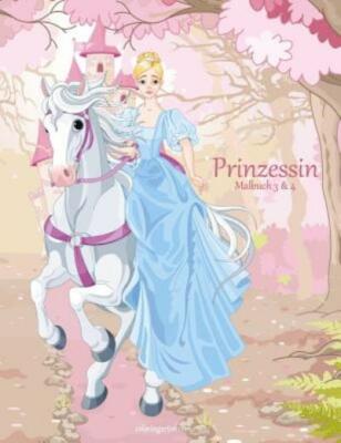 Prinzessin Malbuch 3 & 4