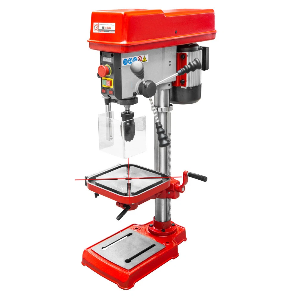 Taladro de columna Holzmann taladro de pie SB162VN 230V con transmisión VARIO