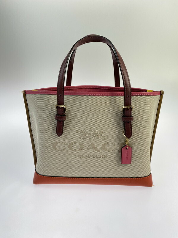 Used Ladies COACH TOTE BAG C4085 Tote Bag Bag 180 240722 hi 11 min Color