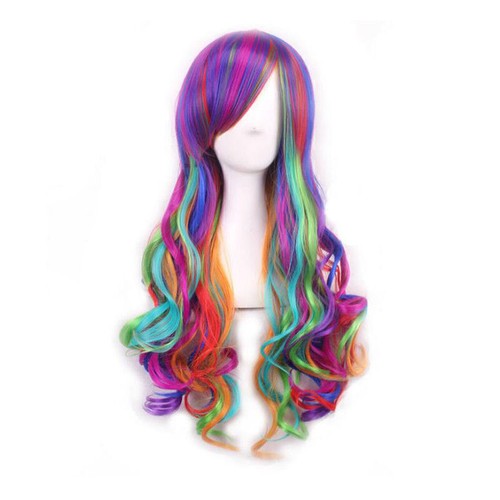Halloween Cosplay Party Hair Cartoon Anime Long/Short/Wavy/Curly/Straight Wig AU - Picture 54 of 102