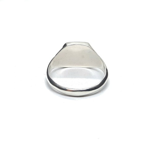 Sterling Silver Ring Sacred Heart Hallmarked Solid 925 Handmade Comfort Fit - Picture 4 of 5