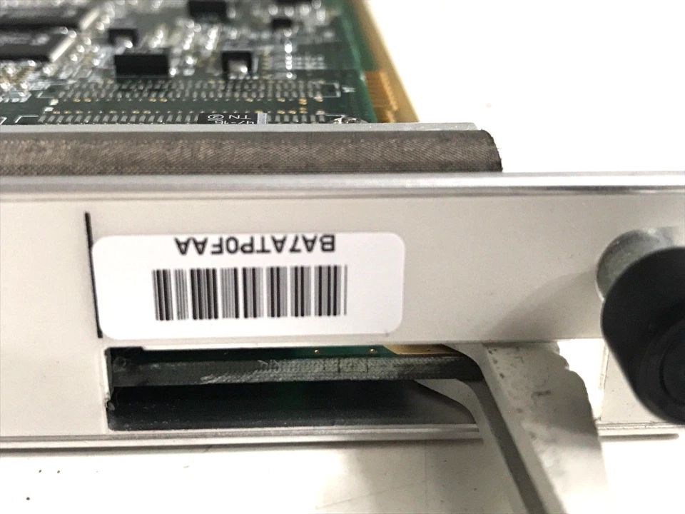 Alcatel-Lucent 89-0414-A Plexus 9000 DS1/E1/J1 I/O Front Card BA7ATP0FAA USED. - Image 3 of 3