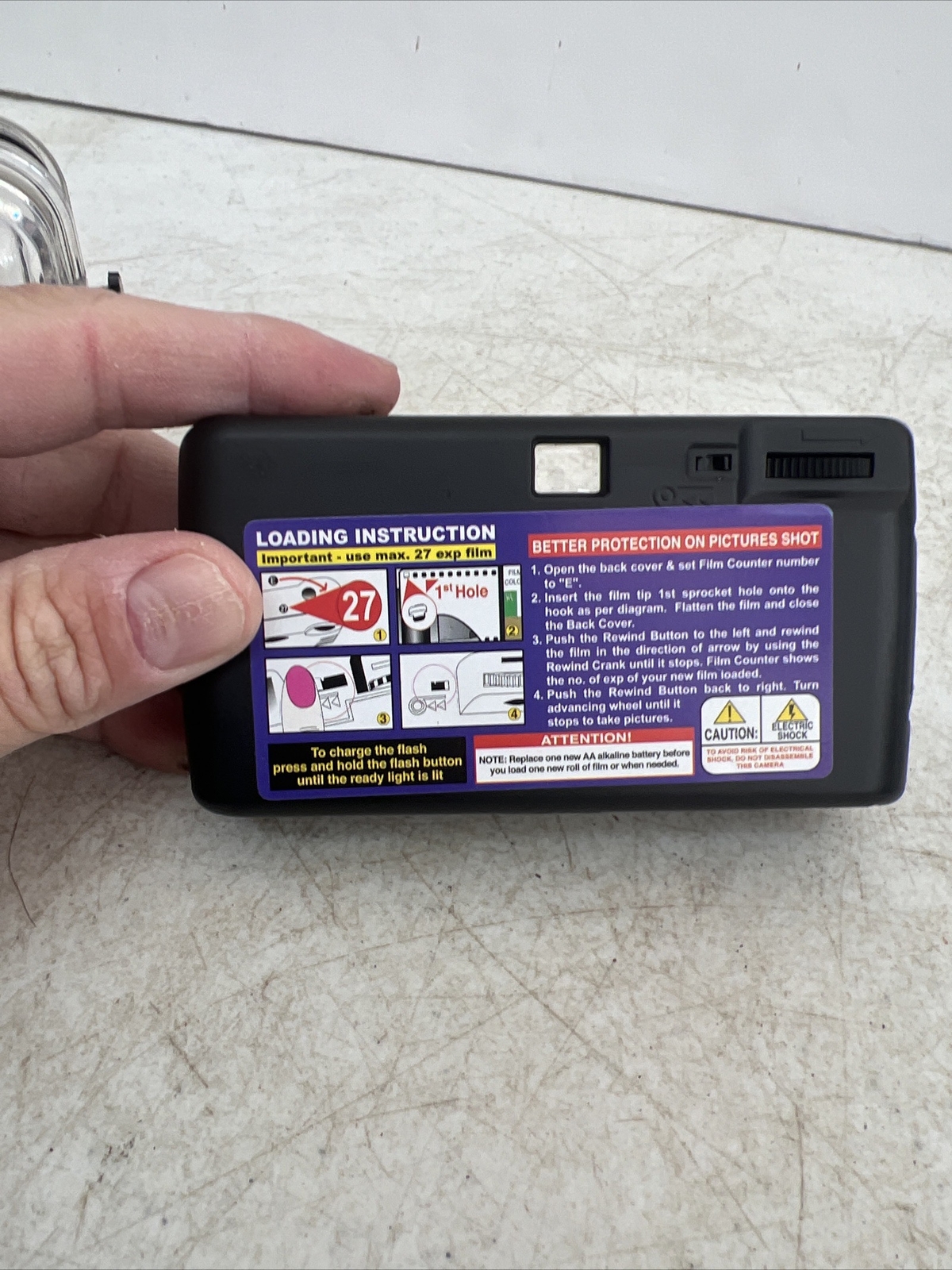 Snap Sights Underwater 35mm Film Camera Waterproof to 100 Feet Reusable