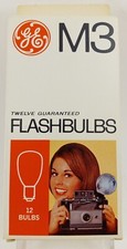 GE M3 Flashbulbs 12 ct