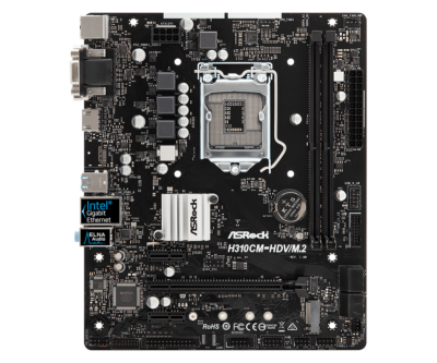 グラフィックボード・グラボ・ビデオカード [ASRock] H310CM-HDV/M.2 & GTX1050 2G For ASROCK H310CM-HDV/M.2 motherboard LGA1151 DDR4 32G DVI+VGA+
