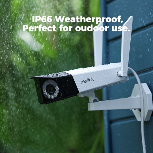 Reolink Duo 2 WiFi 4K Security Camera Outdoor 180° Panorama Color Night Vision - Picture 7 of 12