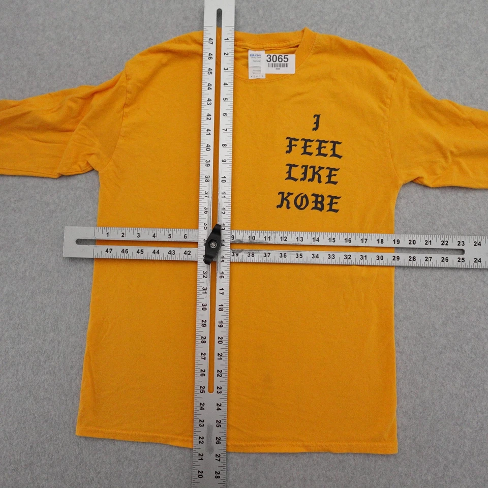 I Feel Like Kobe 成人 T 恤中号长袖 Kanye West Kobe Yeezy Mamba — 第 3/4 张图片