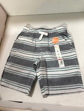 JUMPING BEANS BOYS ACTIVE SHORTS 5 Blue Stipe Retail 18 t-blk-5 
