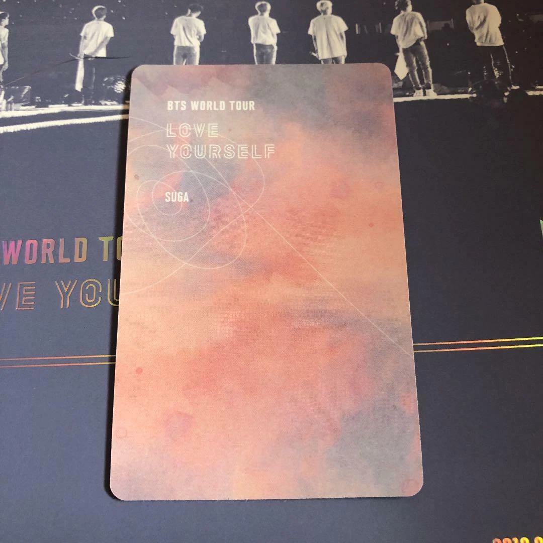BTS SUGA Yoongi Love Yourself World Tour SEOUL DVD Official Photo Card PC LYS