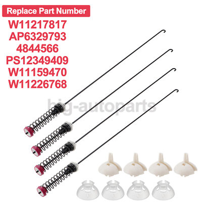 Washer Suspension Rod Kit W11217817 PS12349409 for Maytag