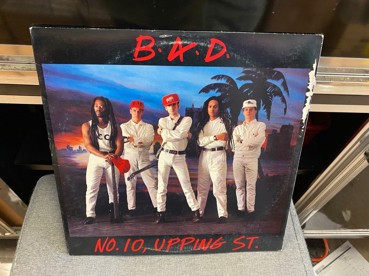 B.A.D. Big Audio Dynamite No. 10 Upping St. LP Columbia 1986 EX w 