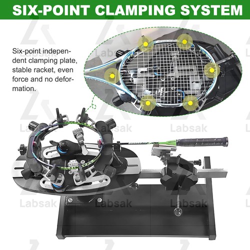Automatic Tennis Stringing Machine Electronic Tabletop Tennis Racket Stringer - Picture 5 of 14
