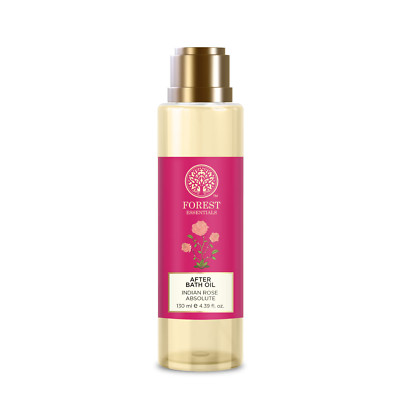 Forest Essentials After Bath Oil Indian Rose Absolute Body Oil (130ml) Free Ship