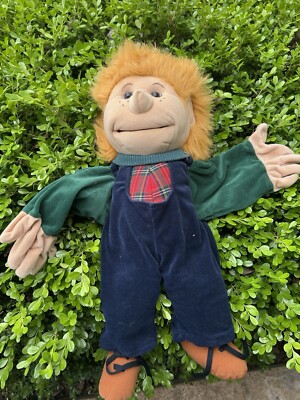   Folkmanis 24  Furry Boy Puppet   Cute Orange Hair, Collectible Plush Toy 
