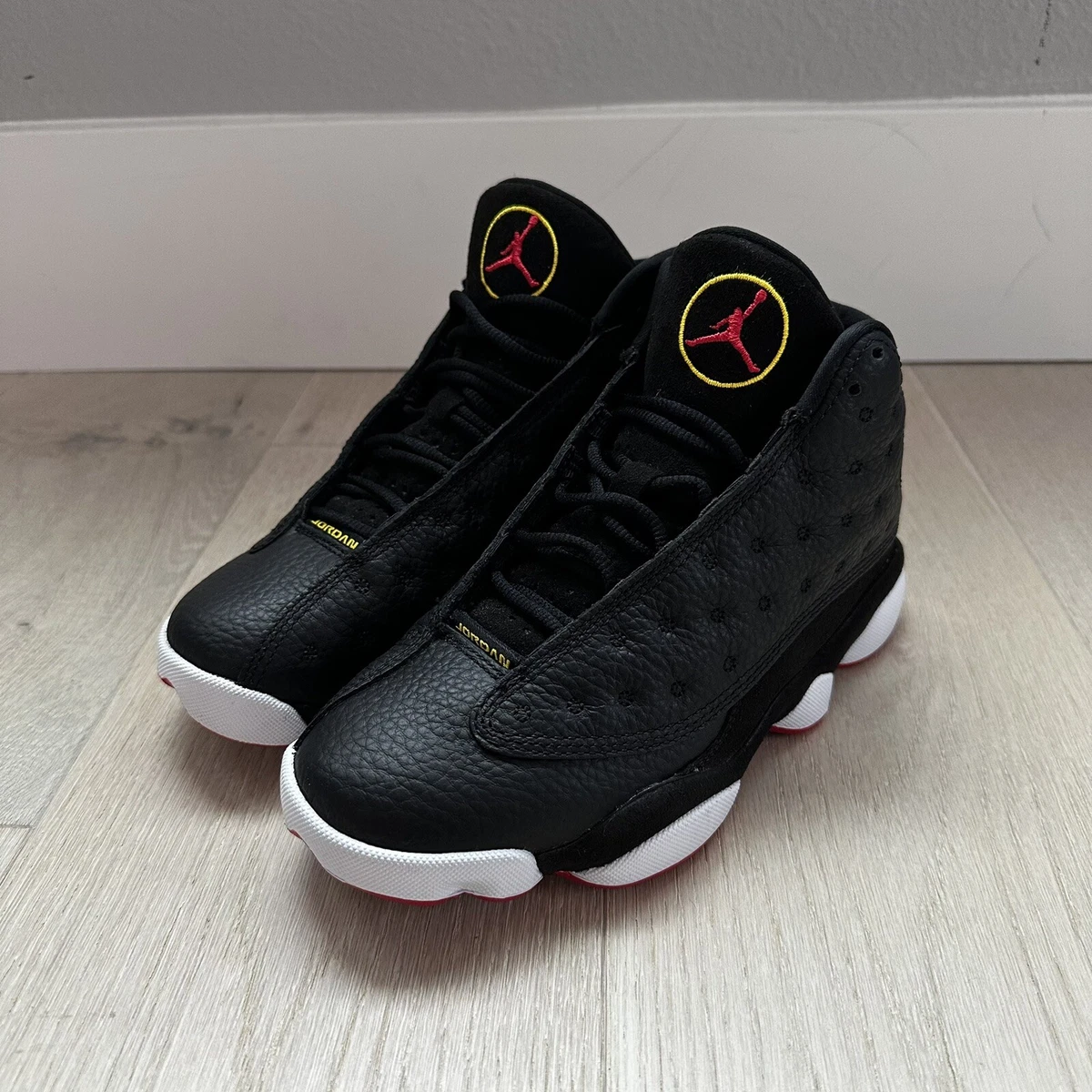 2023 Nike Air Jordan 13 Retro Playoff Black Red 414571-062 GS Men's  Size