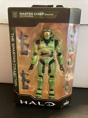 HALO The Spartan Collection Halo 2 Master Chief Series 4 Action Figure New