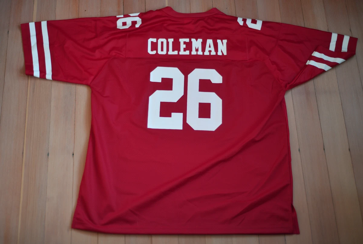 Coleman Tevin 26 Size xLarge NFL SF 49ers ON Field Pro Practice