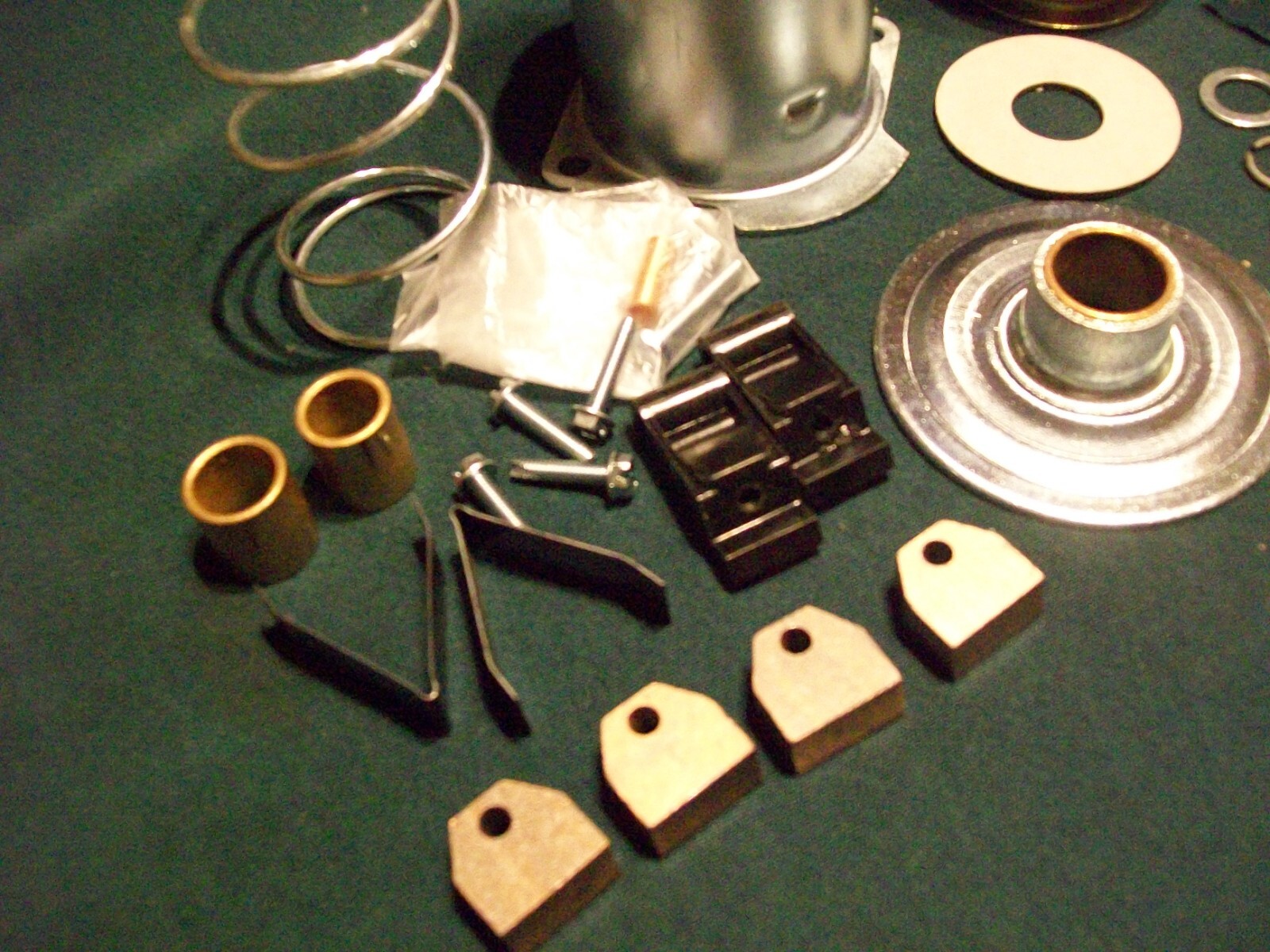 Delco 20MT Starter 1107544 Repair kit Brushes Drive Solenoid IH  