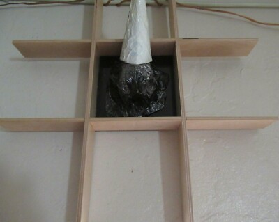 ''# IDIOT'' hybrid sculpture  by C.R. Erskine (2019) original wall art, signed