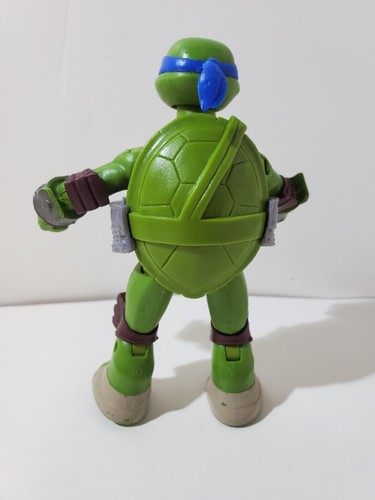2014 Playmates Nickelodeon TMNT Leonardo Leo Il Cavaliere Modellino Sciolto - Foto 2 di 2