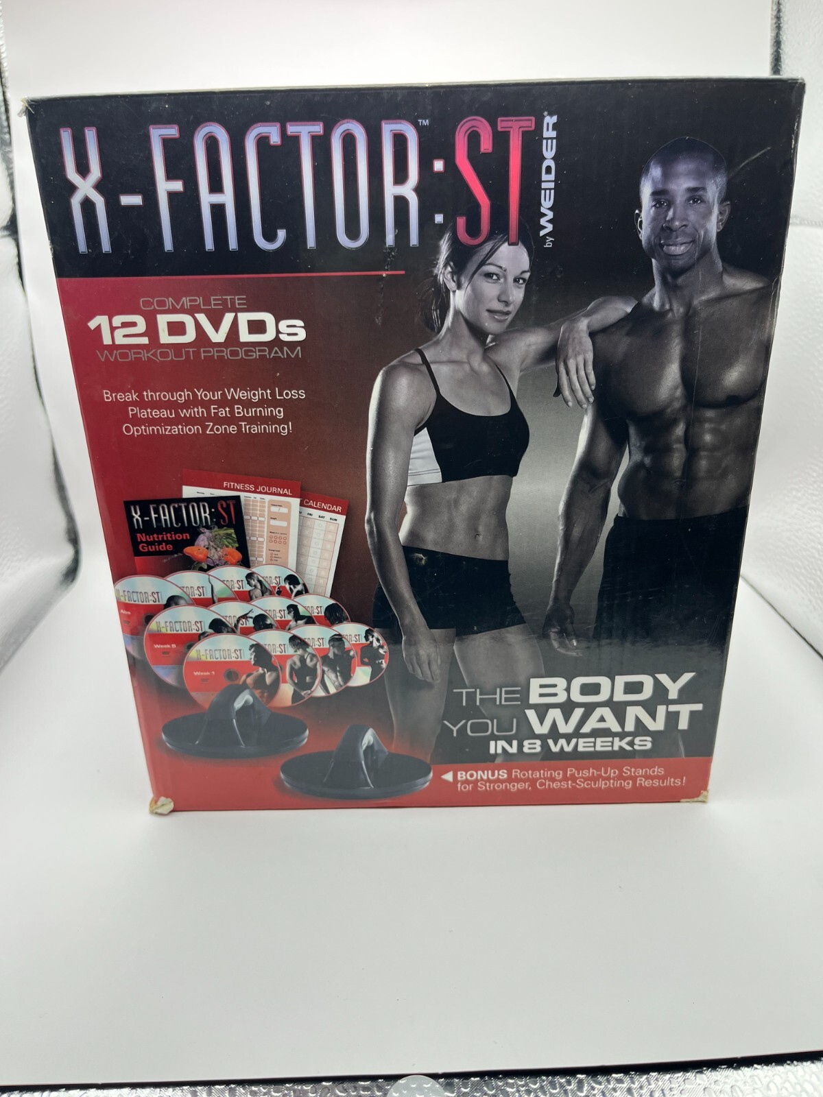 Weider X Factor ST Complete 12 DVDs Workout Program