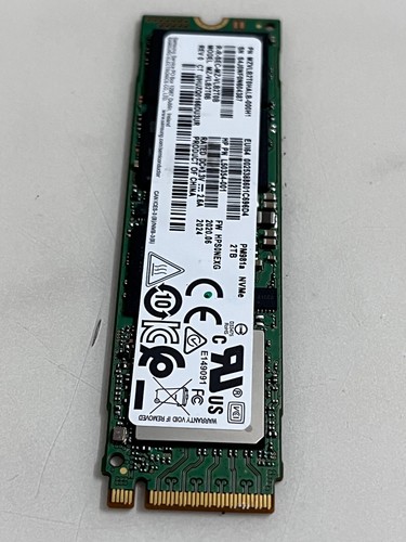 Samsung PM981A MZ-VLB2T0HALB -000H1 2TB SSD M.2 2280 NVMe PCIe 3.0 x4 For Laptop - Afbeelding 9 van 10