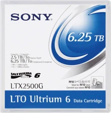*NEW* SONY LTO6 - 2.5TB/6.25TB DATA CARTRIDGE LTX2500G