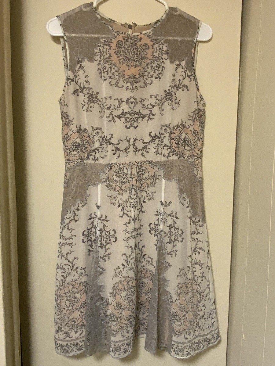 BCBGMAXAZRIA Floral-Embroidered Tulle Dress | eBay BCBGMAXAZRIA Floral-Embroidered Tulle Dress | eBay